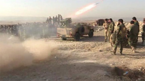 Fuertes combates en la ciudad iraquí de Kirkuk Fuertes combates en la ciudad iraquí de Kirkuk